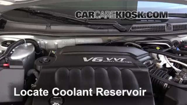 2016 Chevrolet Impala Limited LS 3.6L V6 FlexFuel Refrigerante (anticongelante) Agregar refrigerante